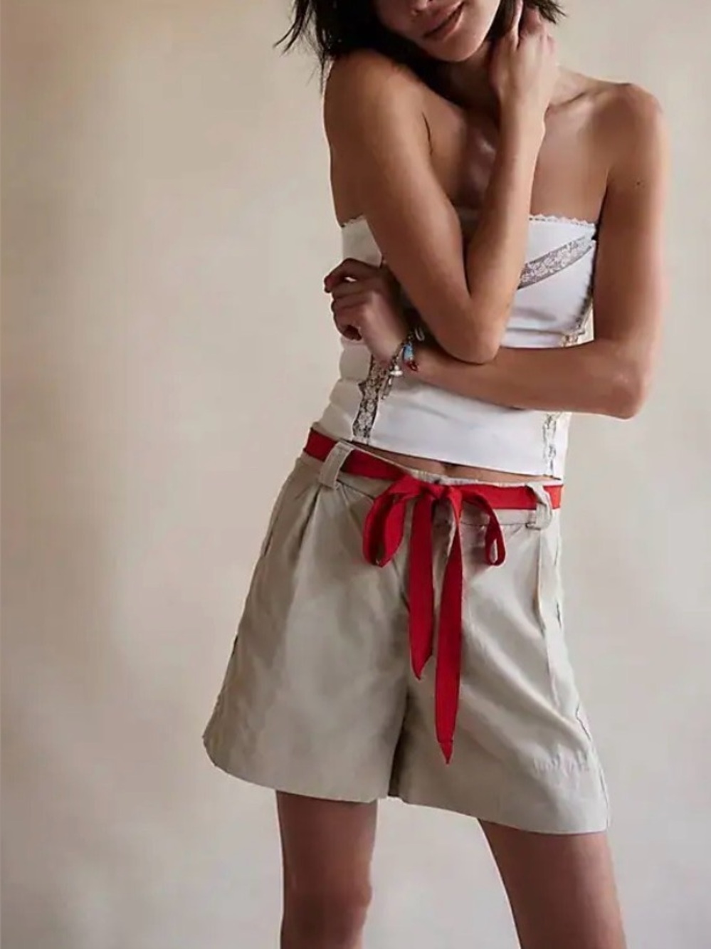 Free People Perfect Prep Trouser Shorts